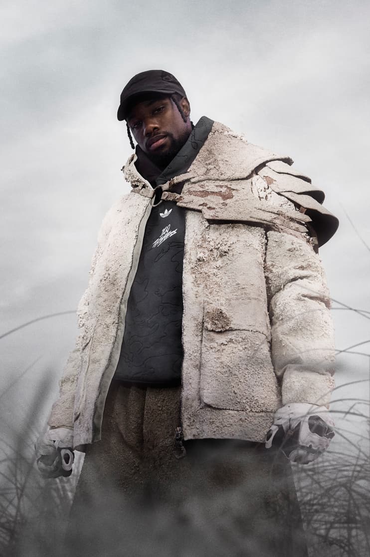 Noah Lyles Leads adidas Originals x 100 Thieves to Victory collab third release info capsule collection lookbook sneaker collaboration adilette slide 100t savage pallos hills sneaker footwear price clothes