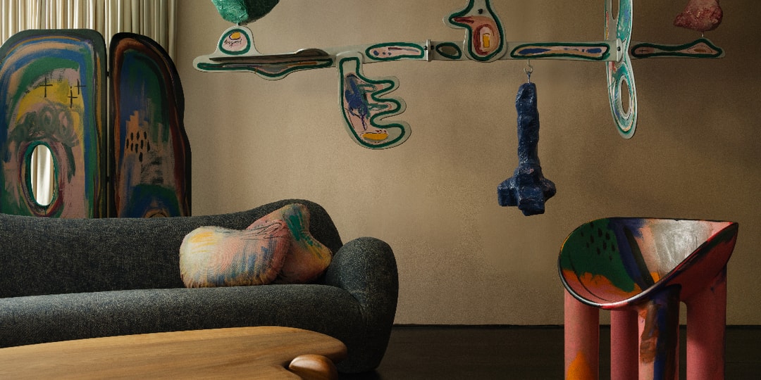 Faye Toogood's "Lucid Dream" Blends Fine Art & Furniture With Hand Painted Works