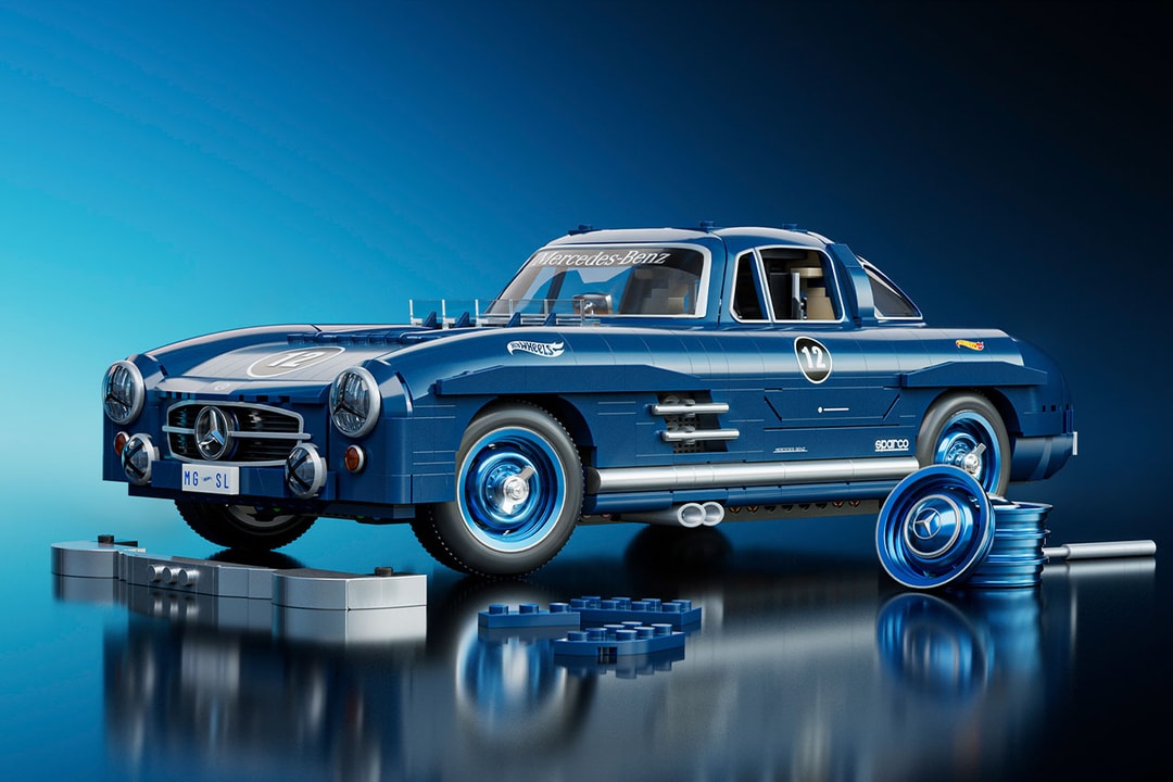 Mattel Brick Shop Unveils Mercedes-Benz 300 SL Model