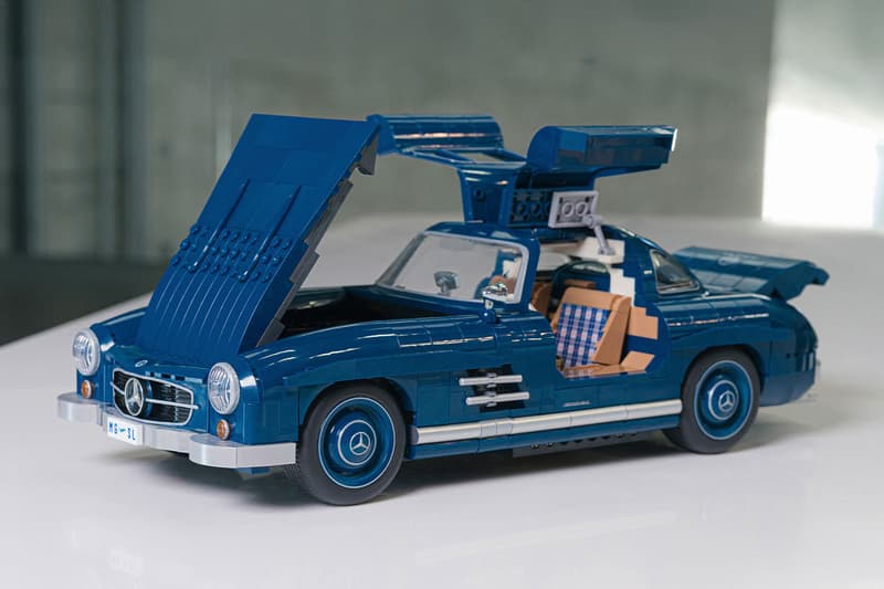 Mattel Brick Shop Hot Wheels Coffret de Construction Mercedes-Benz 300 SL Série Premium avec 1 600 pièces, détails réalistes et pièces métalliques, pour les collectionneurs, HWW25 Mattel Brick Shop Hot Wheels Coffret de Construction Mercedes-Benz 300 SL Série Premium avec 1 600 pièces, détails réalistes et pièces métalliques, pour les collectionneurs, HWW25