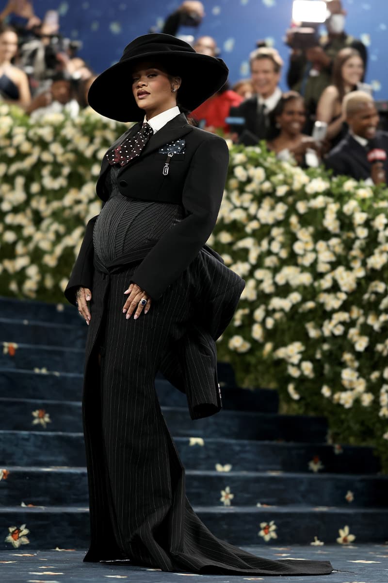 Here Are the Most Talked About Moments at Best Looks Met Gala 2025 Rihanna Pregnant asap rocky zendaya laura harrier zac posen gap studio ayo edebiri lewis hamilton pharrell dwyane wade jeff goldblum patrick scharzenegger zendaya spike lee savannah james louis vuitton shaboozey teyana taylor janelle monae damson idris miley cyrus