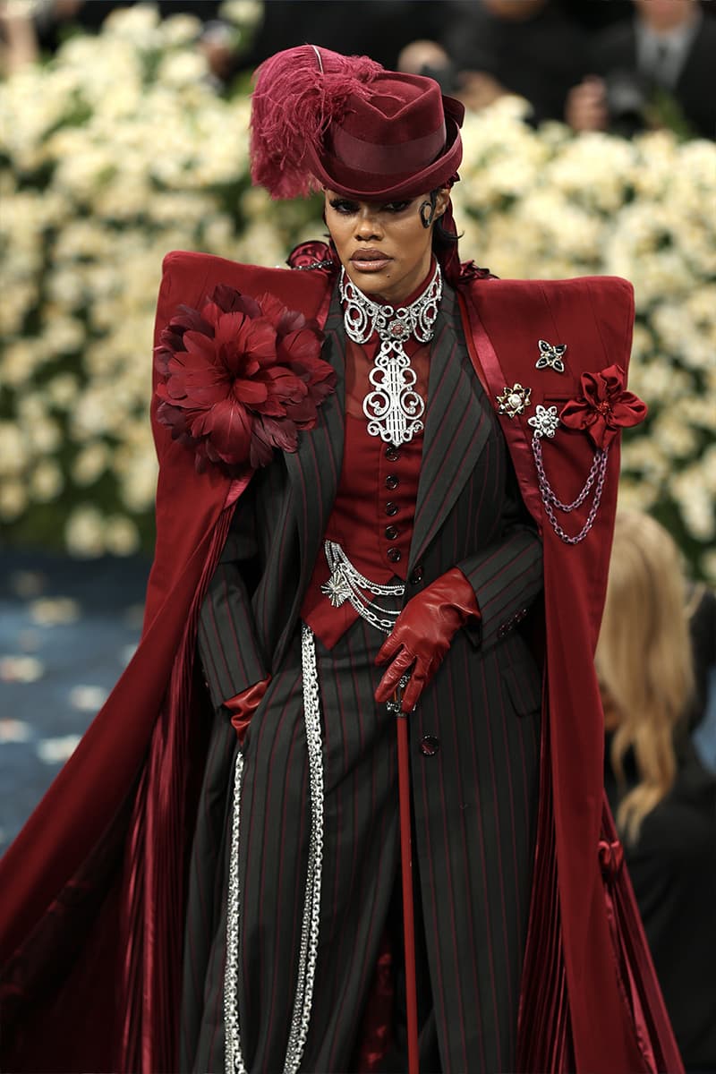 Here Are the Most Talked About Moments at Best Looks Met Gala 2025 Rihanna Pregnant asap rocky zendaya laura harrier zac posen gap studio ayo edebiri lewis hamilton pharrell dwyane wade jeff goldblum patrick scharzenegger zendaya spike lee savannah james louis vuitton shaboozey teyana taylor janelle monae damson idris miley cyrus