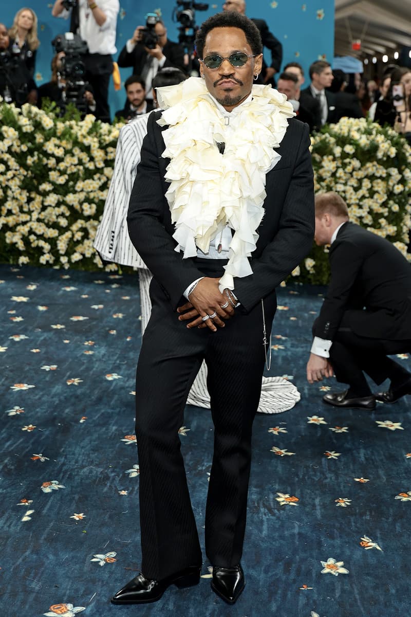 Here Are the Most Talked About Moments at Best Looks Met Gala 2025 Rihanna Pregnant asap rocky zendaya laura harrier zac posen gap studio ayo edebiri lewis hamilton pharrell dwyane wade jeff goldblum patrick scharzenegger zendaya spike lee savannah james louis vuitton shaboozey teyana taylor janelle monae damson idris miley cyrus