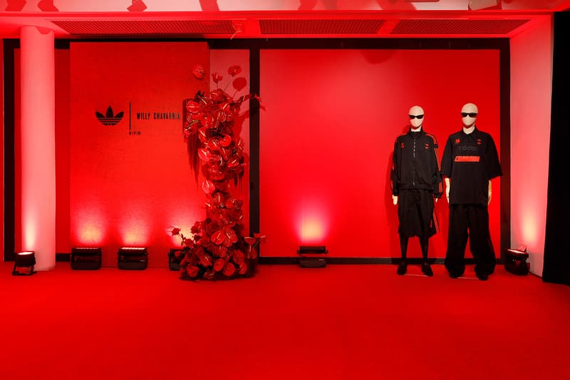 svd Willy Chavarria x adidas Originals pop up madrid spain europe fashion streetwear collab collaboration hypebeast red collection spring/summer 