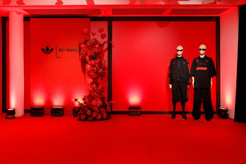svd Willy Chavarria x adidas Originals pop up madrid spain europe fashion streetwear collab collaboration hypebeast red collection spring/summer 