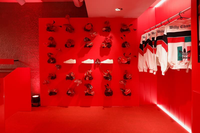 svd Willy Chavarria x adidas Originals pop up madrid spain europe fashion streetwear collab collaboration hypebeast red collection spring/summer 