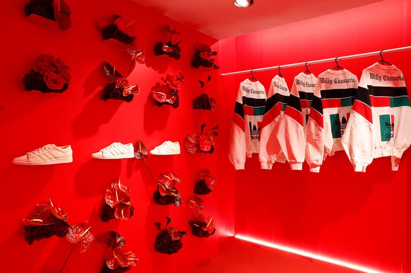 svd Willy Chavarria x adidas Originals pop up madrid spain europe fashion streetwear collab collaboration hypebeast red collection spring/summer 