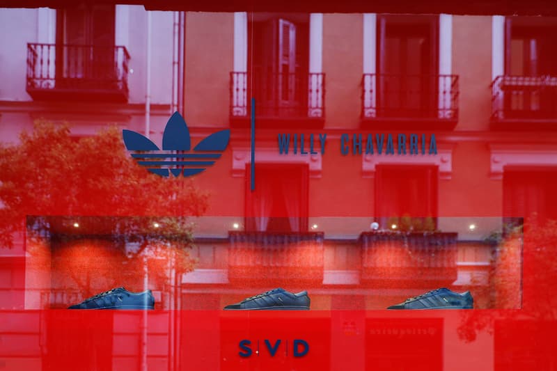 svd Willy Chavarria x adidas Originals pop up madrid spain europe fashion streetwear collab collaboration hypebeast red collection spring/summer 