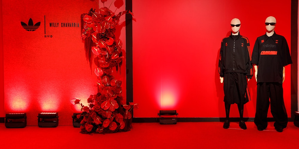 SVD Madrid Goes Red for Willy Chavarria x adidas Originals Pop-Up