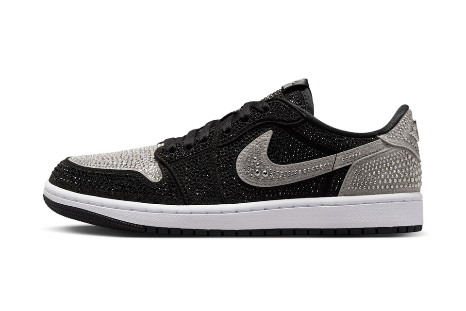 Swarovski Air Jordan 1 Low OG Stealth HM9208-001 Release | Hypebeast