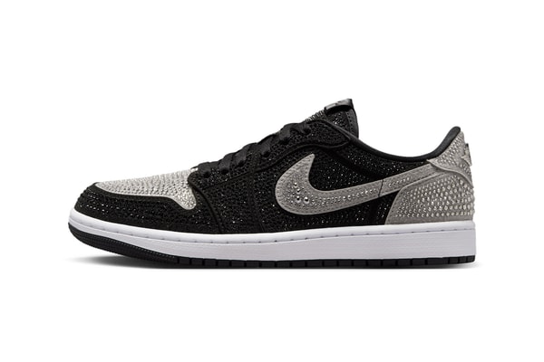 swarovski cystals air michael jordan brand 1 high og official release date info photos price store list buying guide Swarovski Air Jordan 1 Low OG Stealth HM9208-001 Release Date info store list buying guide photos price