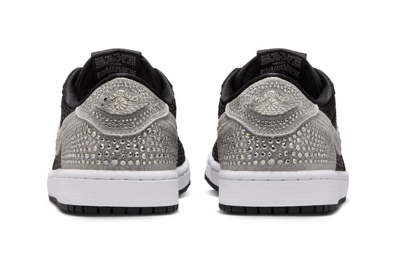 swarovski cystals air michael jordan brand 1 high og official release date info photos price store list buying guide Swarovski Air Jordan 1 Low OG Stealth HM9208-001 Release Date info store list buying guide photos price