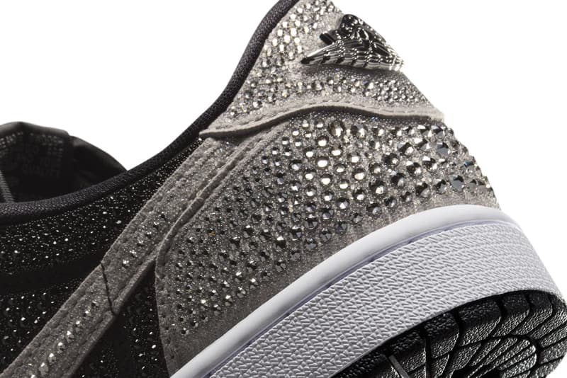 swarovski cystals air michael jordan brand 1 high og official release date info photos price store list buying guide Swarovski Air Jordan 1 Low OG Stealth HM9208-001 Release Date info store list buying guide photos price