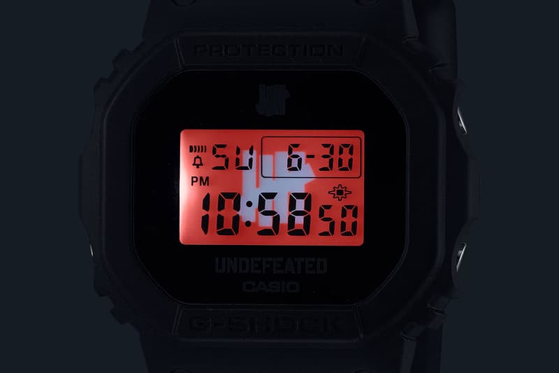 G-SHOCK x UNDEFEATED Limited Edition Watch Release Info