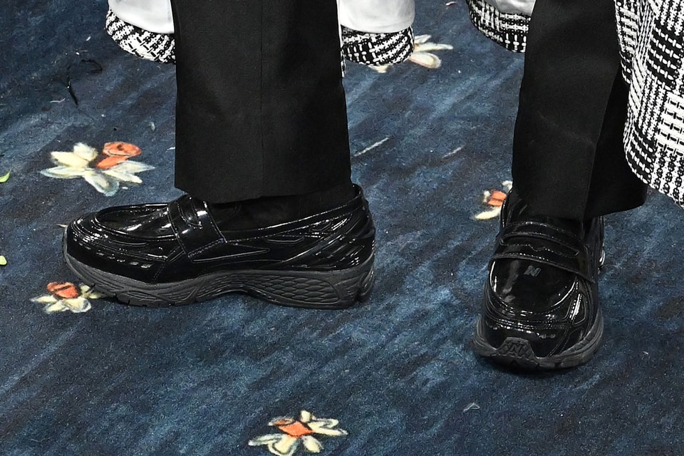 Jaden Smith New Balance 1906L Black Croc Patent Leather | Hypebeast