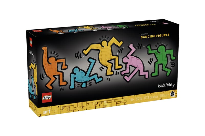 LEGO art Keith Haring Dancing Figures 31216 Release Info