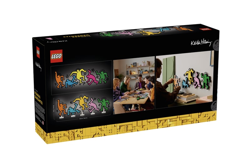 LEGO art Keith Haring Dancing Figures 31216 Release Info