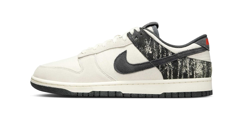 Nike Dunk Low Surfaces With Distressed Off-Noir Panels