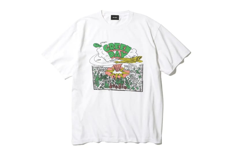 BEAMS and GOOD ROCK SPEED Drop Collaborative Green Day T-Shirts