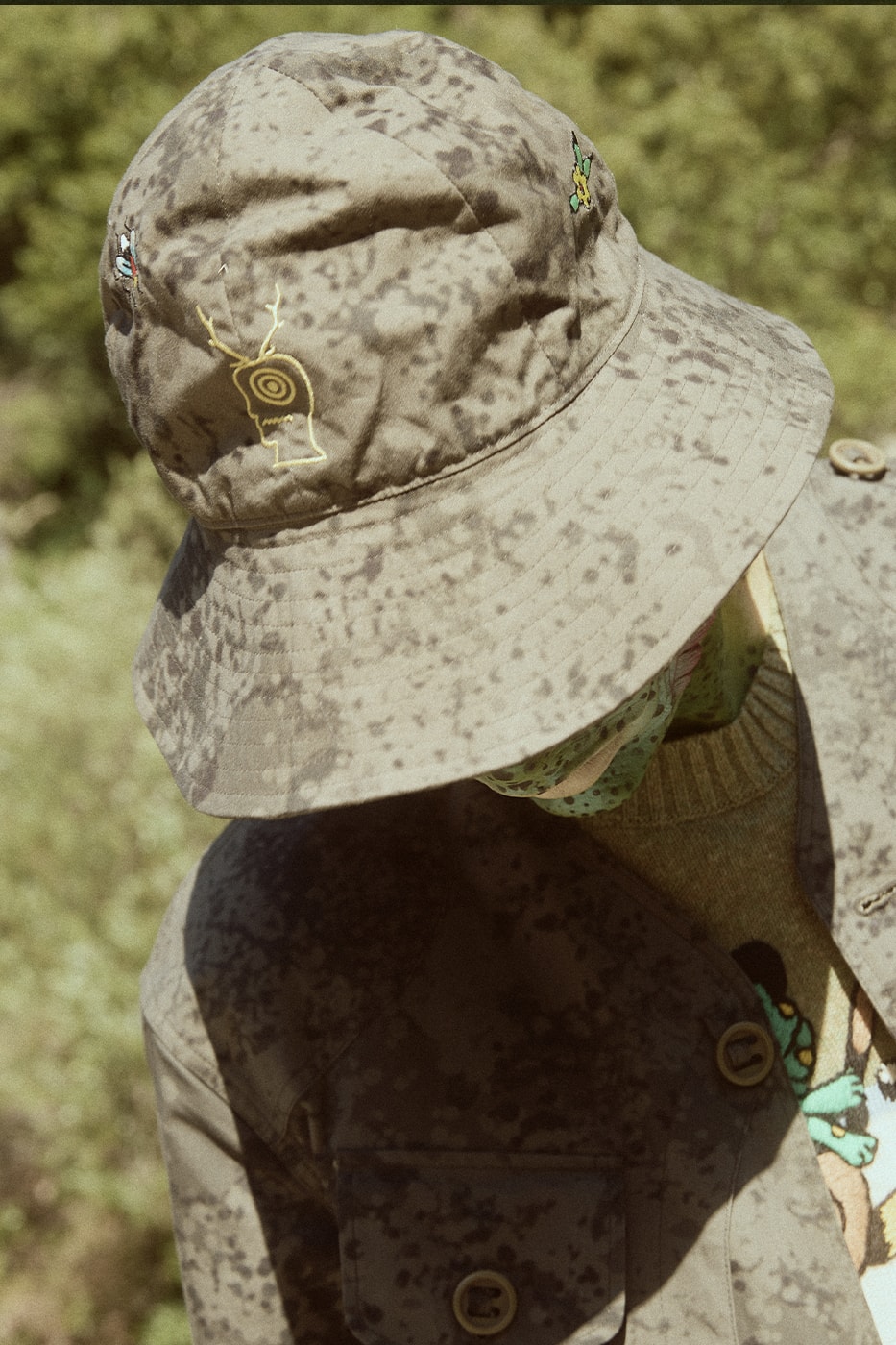 Brain Dead x SOUTH2 WEST8 Collaboration Collection Release Info Tenkara Jacket fishing vest P200 Hybrid/Aero™ Tempest Camo print  Belted Center Seam "Fishing Pant"
