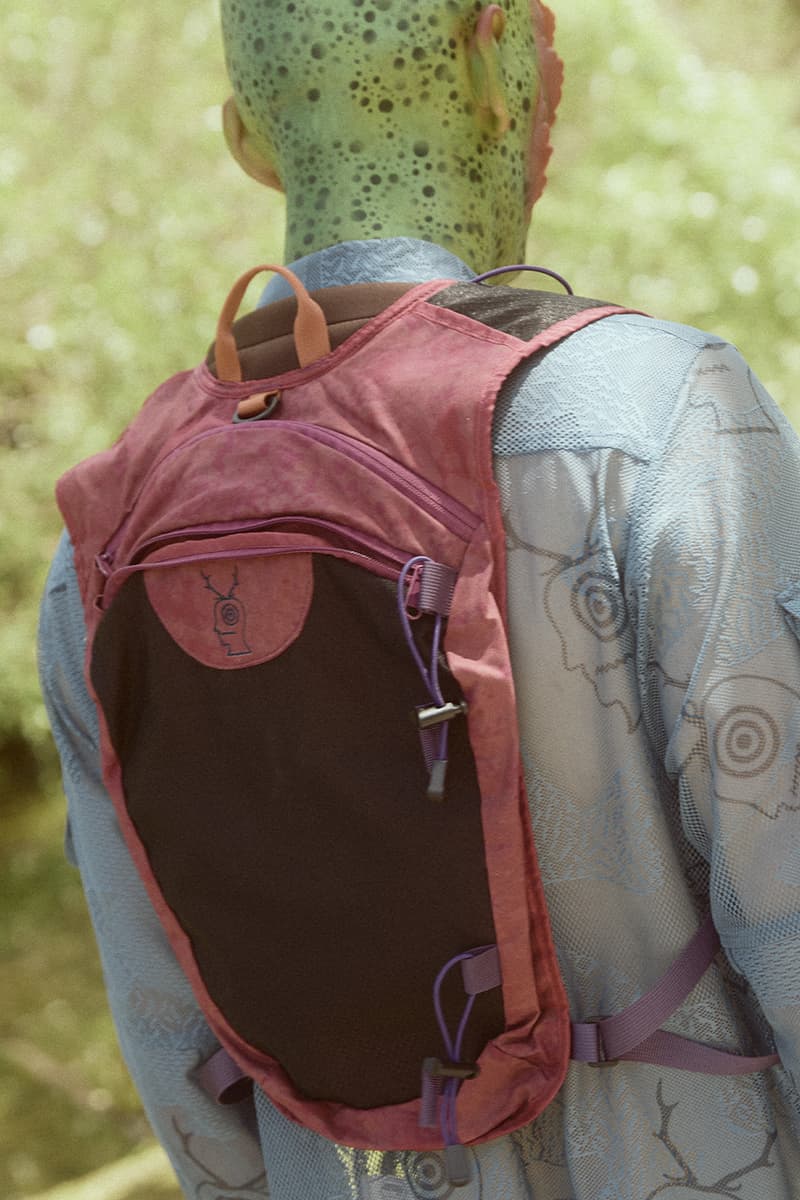 Brain Dead x SOUTH2 WEST8 Collaboration Collection Release Info Tenkara Jacket fishing vest P200 Hybrid/Aero™ Tempest Camo print  Belted Center Seam "Fishing Pant"