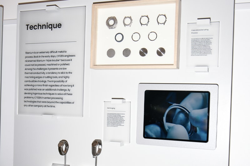 CITIZEN 'Beauty of Time: Super Titanium™' Traveling Exhibition NYC info