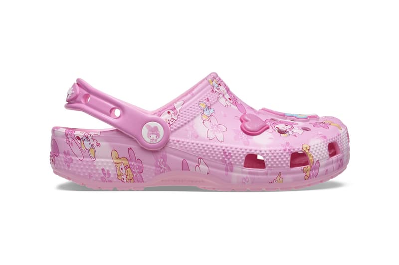 Crocs Classic Clog "My Melody" 211203-90H Sanrio collaborations jibbitz kawaii shoe flt risu pink characters 50th anniversary