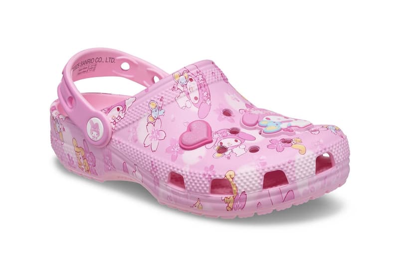Crocs Classic Clog "My Melody" 211203-90H Sanrio collaborations jibbitz kawaii shoe flt risu pink characters 50th anniversary