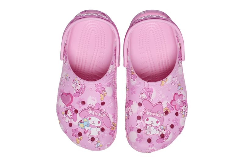 Crocs Classic Clog "My Melody" 211203-90H Sanrio collaborations jibbitz kawaii shoe flt risu pink characters 50th anniversary
