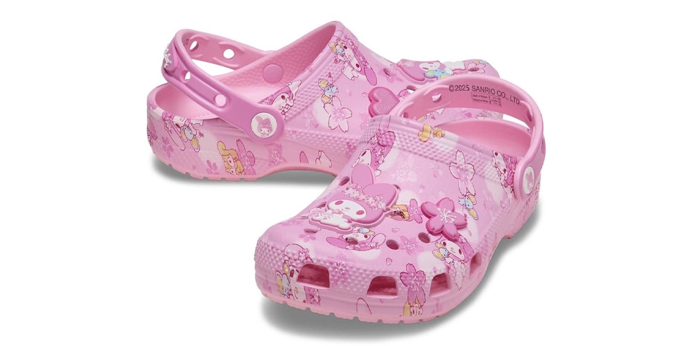Crocs Drops Classic Clog Collaboration To Celebrate 50 Years of "My Melody"