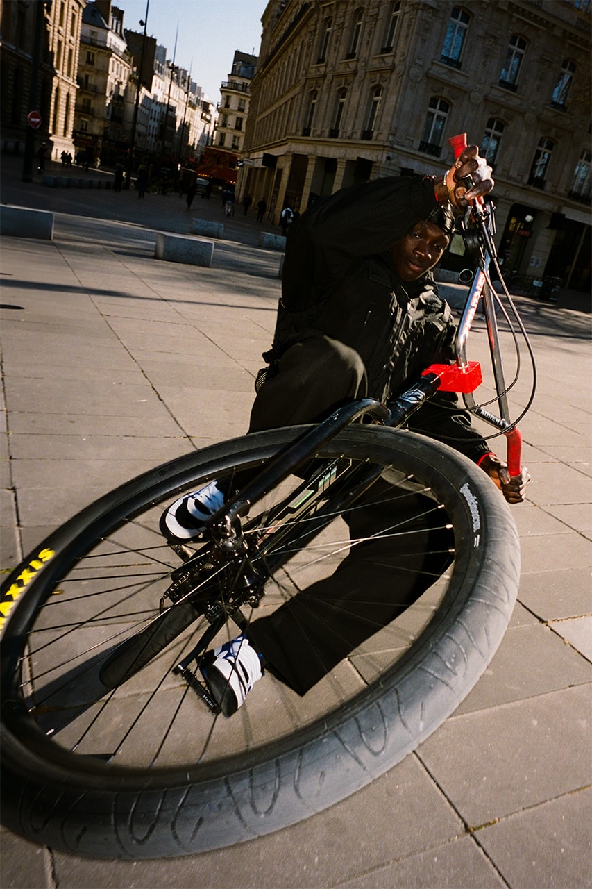 foot locker europe air jordan 4rm 4 rm royal blue exclusive colorway paris france bike bicycle campaign bike life community grassroots bike crew