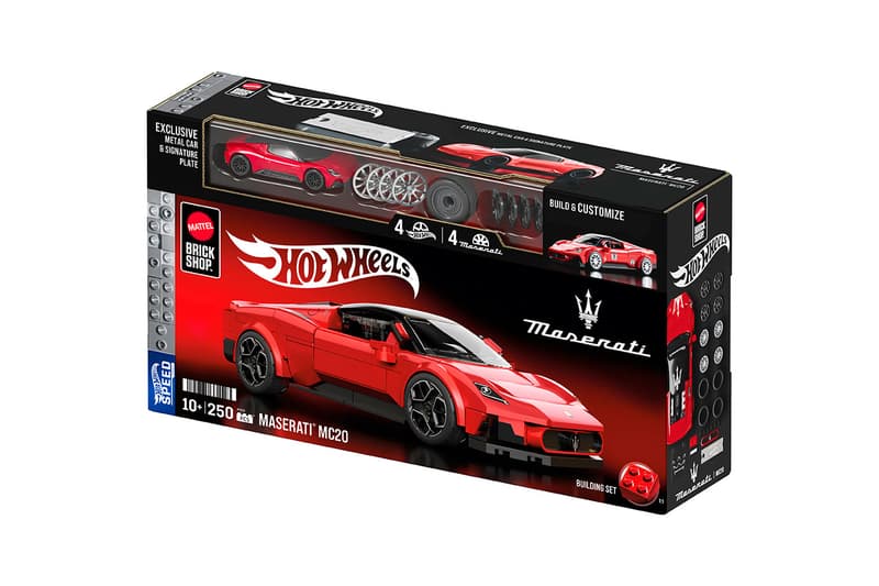 Mattel Brick Shop Hot Wheels Building Sets Info Mercedes Benz Maserati Acura Chevy Cadillac