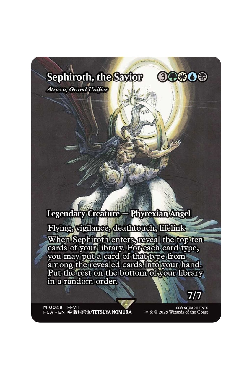 FINAL FANTASY Magic: The Gathering Sephiroth Atraxa, Grand Unifier Card Reveal Info release date store list