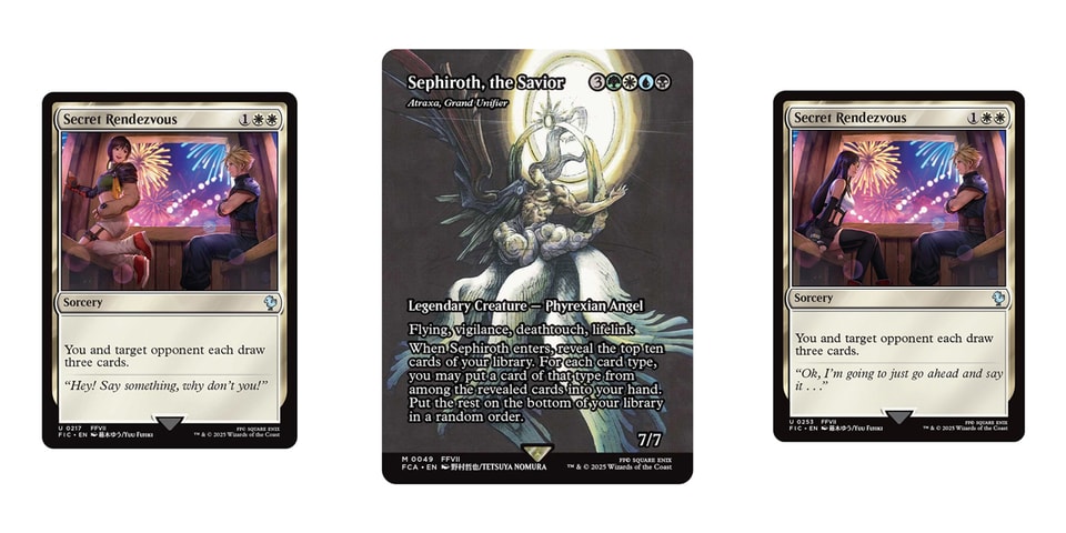 FINAL FANTASY Magic: The Gathering Sephiroth Atraxa Card | Hypebeast FINAL FANTASY Magic: The Gathering Sephiroth Atraxa Card | Hypebeast