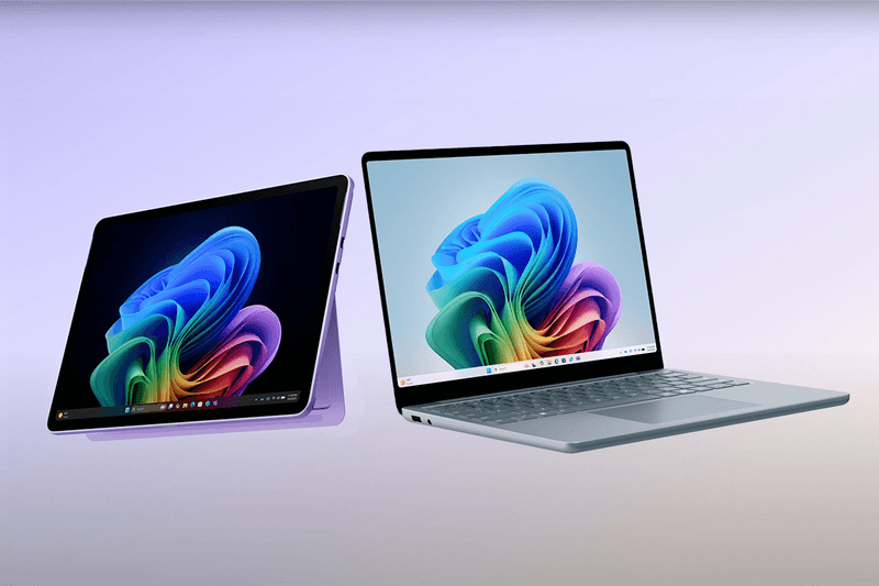 Microsoft Announces Two New AI-Powered Copilot+ PCs qualcomm ai openai chatgpt google gemini snapdragon plus elite asus zenbook windows 11 apple macos m3 m4 pro max tablets ipad