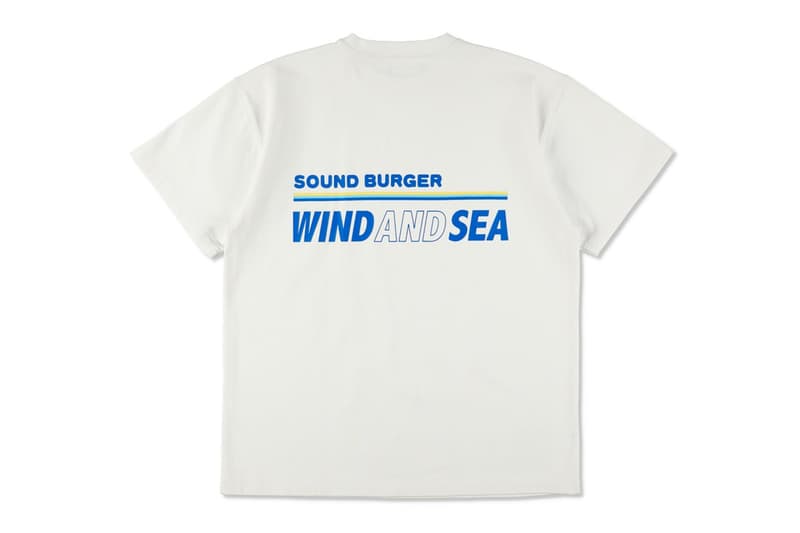 WIND AND SEA Audio-Technica Sound Burger AT-SB727 WS Collaboration Limited Edition T-shirt Multi Record Bag Release Info