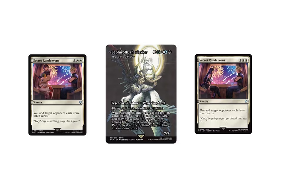 sephiroth card mtg 2025 MTG Final Fantasy Sephiroth, Fabled SOLDIER #0527 (Borderless Sur –  RNG-Gamez main image 0