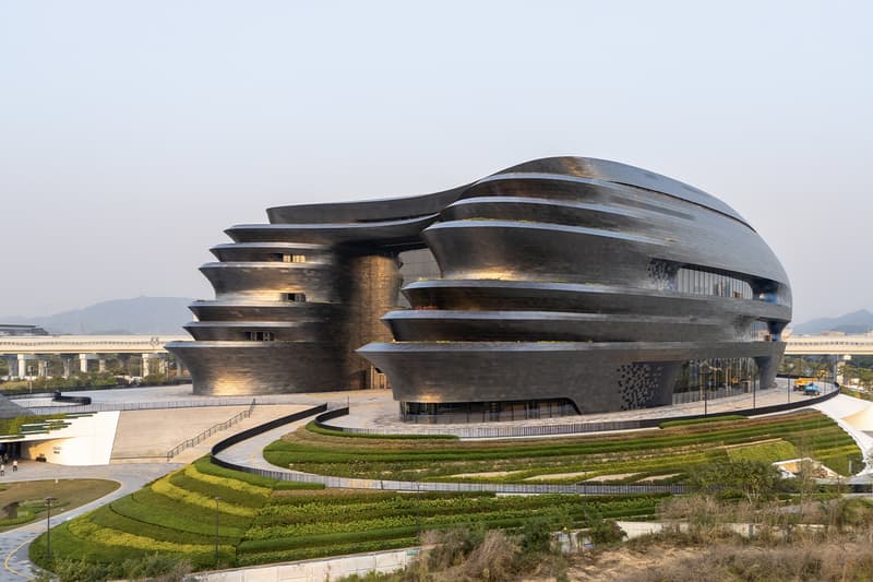 Zaha Hadid Architects Looks to the Future With Shenzhen Science and Technology Museum spaceship new project guangming district china greater bay area 