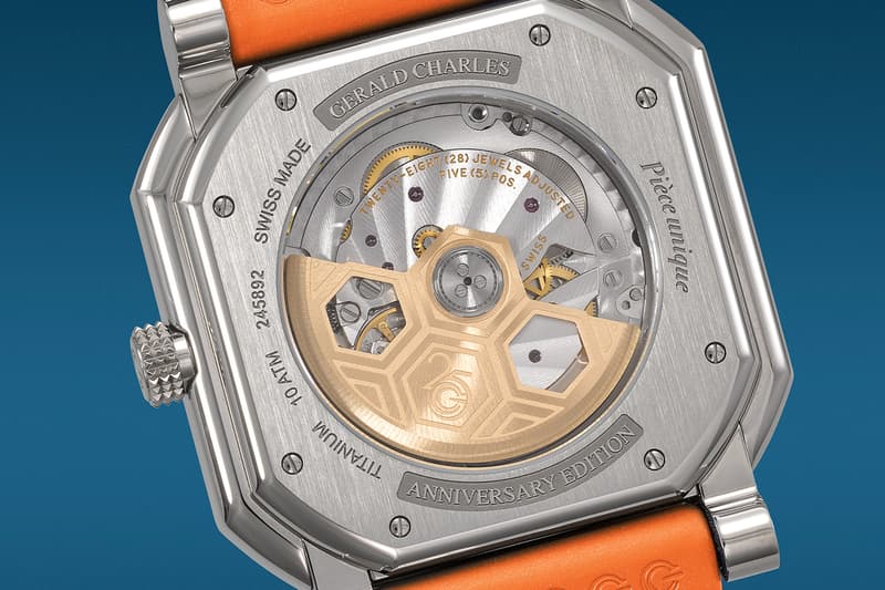 Gerald Charles Maestro GC39 Remaster Piece-Unique jumping hour Australian fire opal Meta-guilloché dial Action Innocence Christie’s Auction