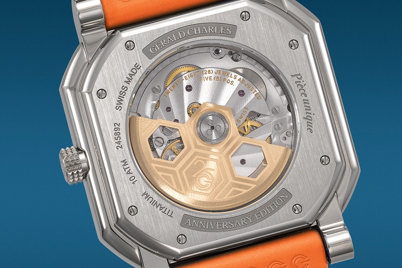Gerald Charles Maestro GC39 Remaster Piece-Unique jumping hour Australian fire opal Meta-guilloché dial Action Innocence Christie’s Auction