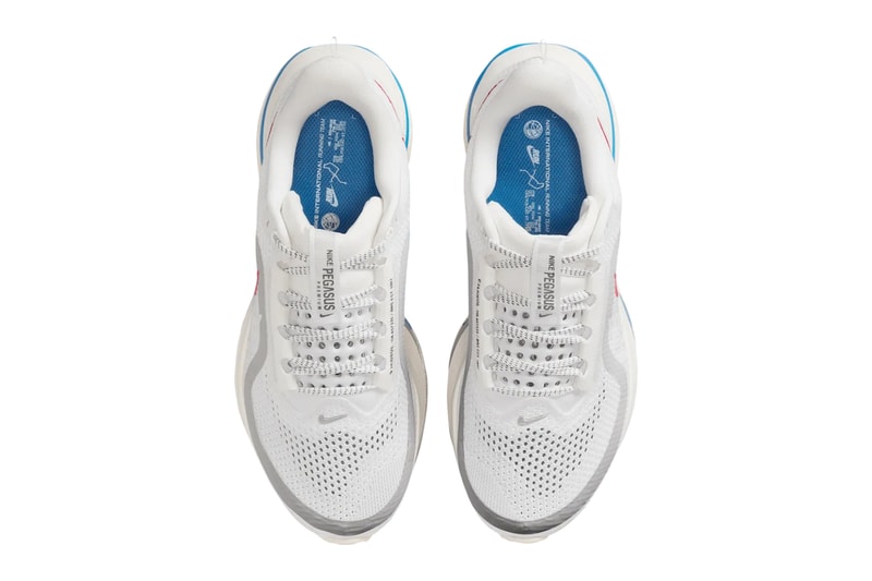 Official Look at the Nike Pegasus Premium "Forrest Gump" IH7347-111 White/Sail-Black-Fire Red-Light Photo Blue release info