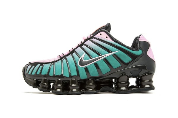 Nike Shox TL “Watermelon” "Light Arctic Pink/Neptune Green-Off Noir" Women's IH1336-600 Release Info