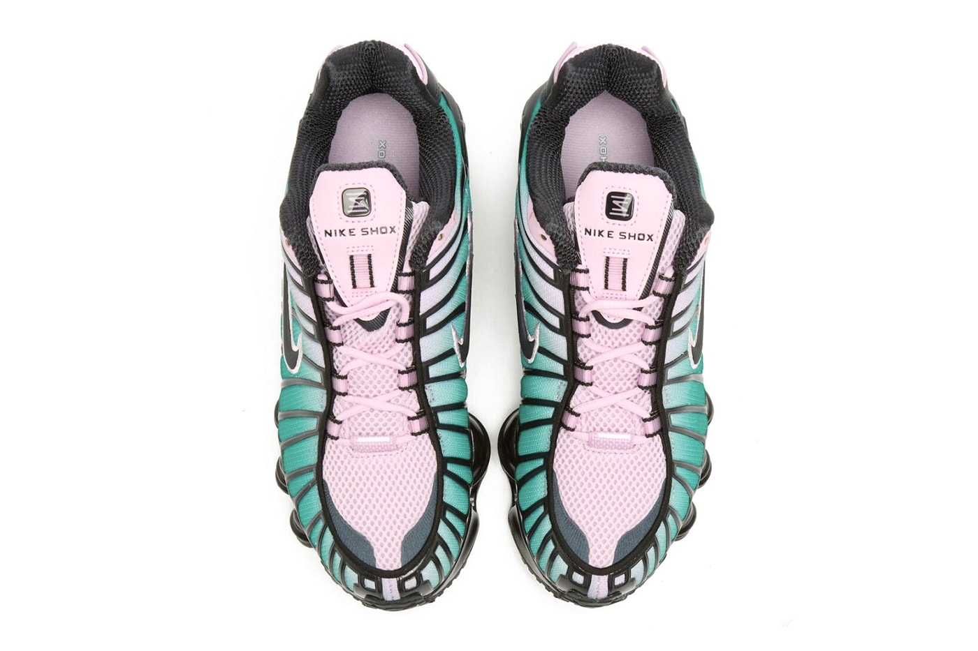 Nike Shox TL “Watermelon” "Light Arctic Pink/Neptune Green-Off Noir" Women's IH1336-600 Release Info