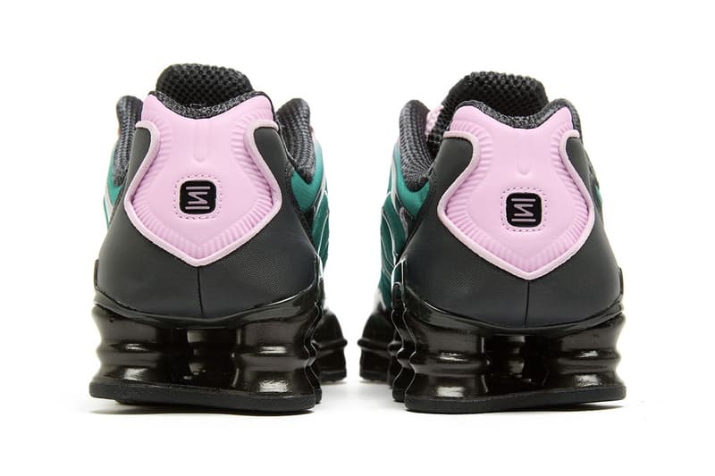 Nike Shox TL “Watermelon” "Light Arctic Pink/Neptune Green-Off Noir" Women's IH1336-600 Release Info