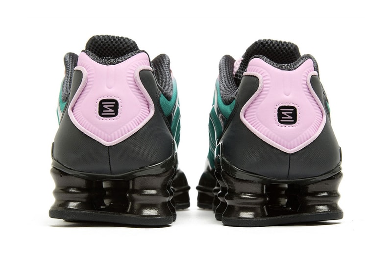 Nike Shox TL “Watermelon” "Light Arctic Pink/Neptune Green-Off Noir" Women's IH1336-600 Release Info