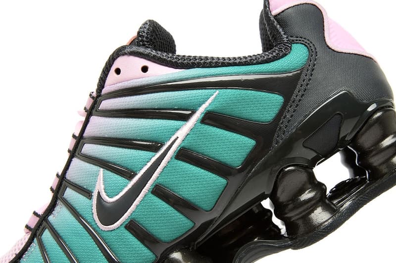 Nike Shox TL “Watermelon” "Light Arctic Pink/Neptune Green-Off Noir" Women's IH1336-600 Release Info