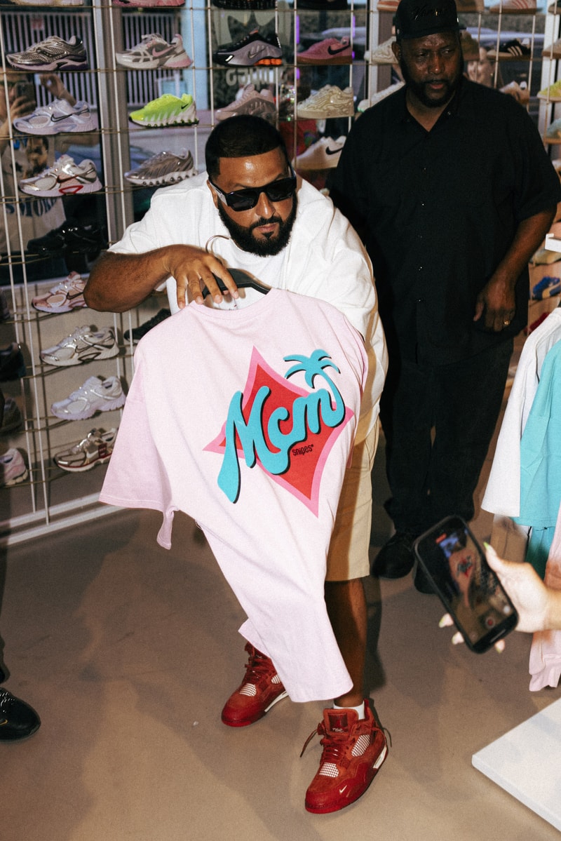 SNIPES x MCM Miami-Inspired Apparel and Accessory Collaboration with DJ Khaled 