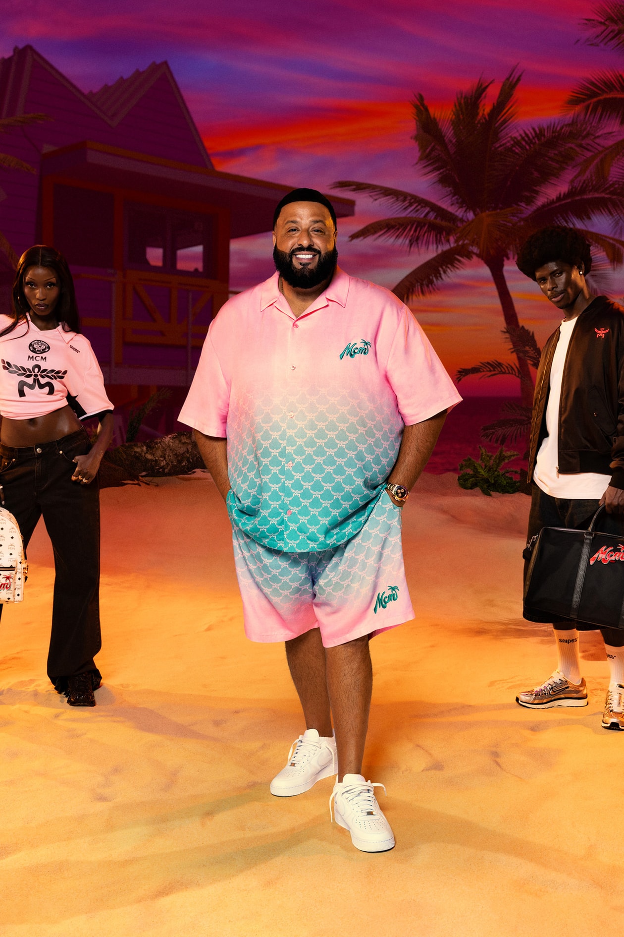SNIPES x MCM Miami-Inspired Apparel and Accessory Collaboration with DJ Khaled 