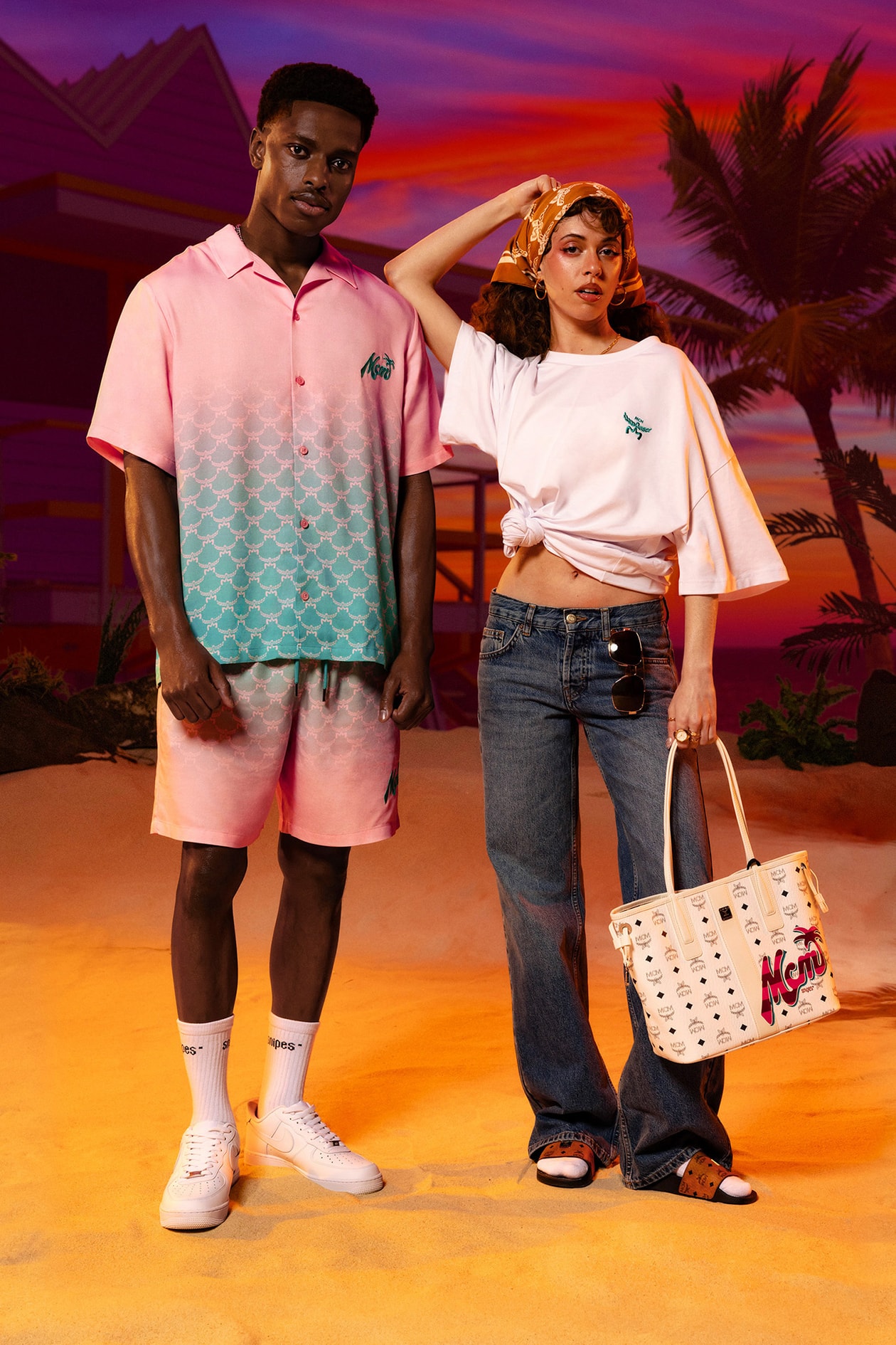 SNIPES x MCM Miami-Inspired Apparel and Accessory Collaboration with DJ Khaled 