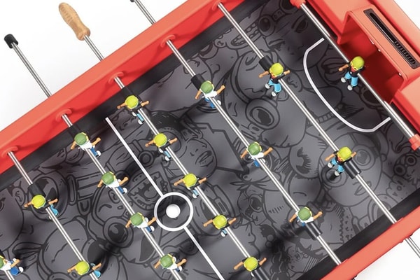 Afternoon Light Teams up With Hebru Brantley and Rs Barcelona for Limited-Edition $40,000 USD hat trick hero Foosball Table flyboy character